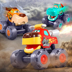 OCATO bull monster truck pull-back toy with durable design