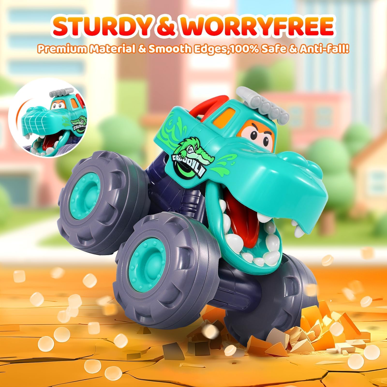 OCATO rounded edges prevent injuries during playtime