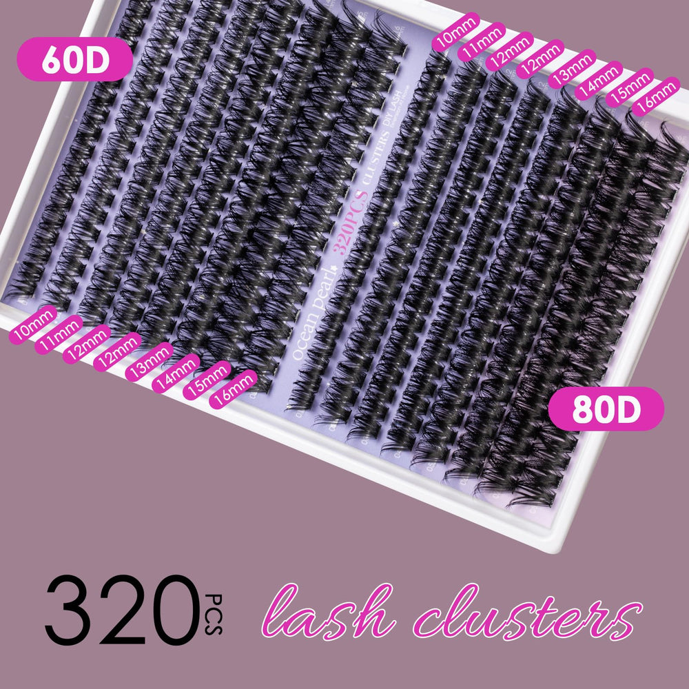 Ocean Pearl beginner-friendly application aids clean, precise lash placement.