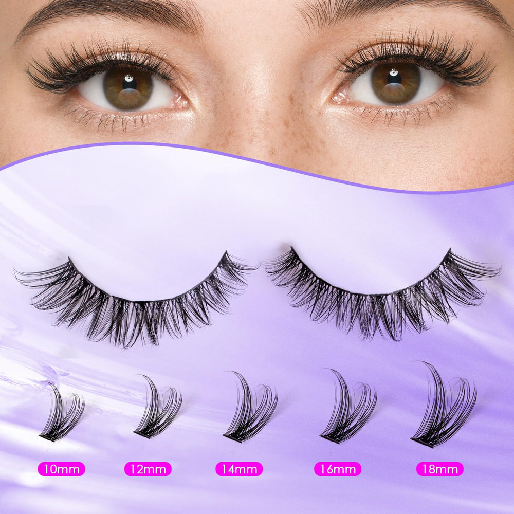Ocean Pearl bond adhesive helps create a secure base for lashes.
