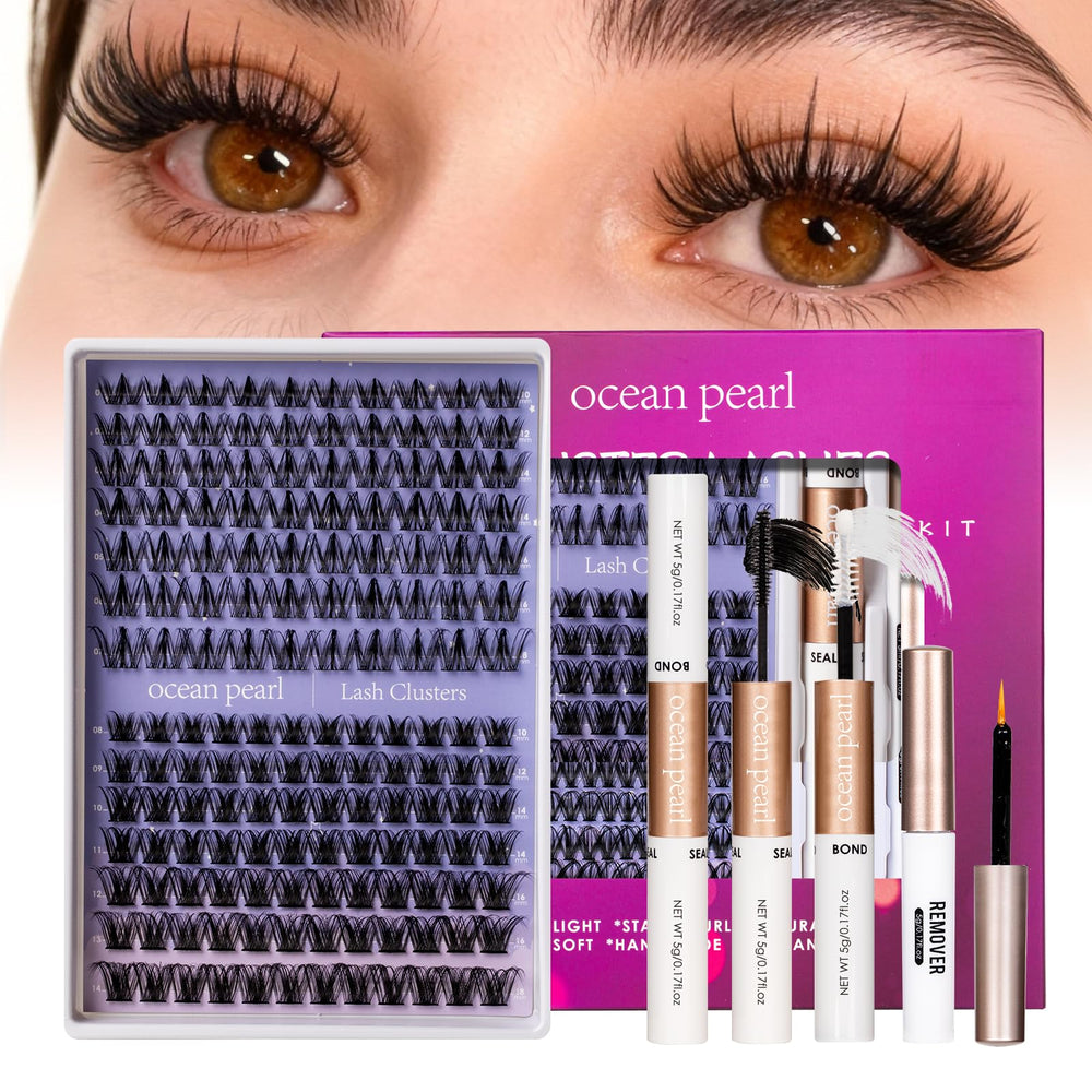 Ocean Pearl manga-inspired spike lashes arranged for dramatic style.