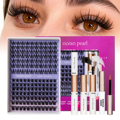 Ocean Pearl manga-inspired spike lashes arranged for dramatic style.