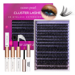 Ocean Pearl mixed-length clusters enable natural, cat-eye, or bold volume looks.