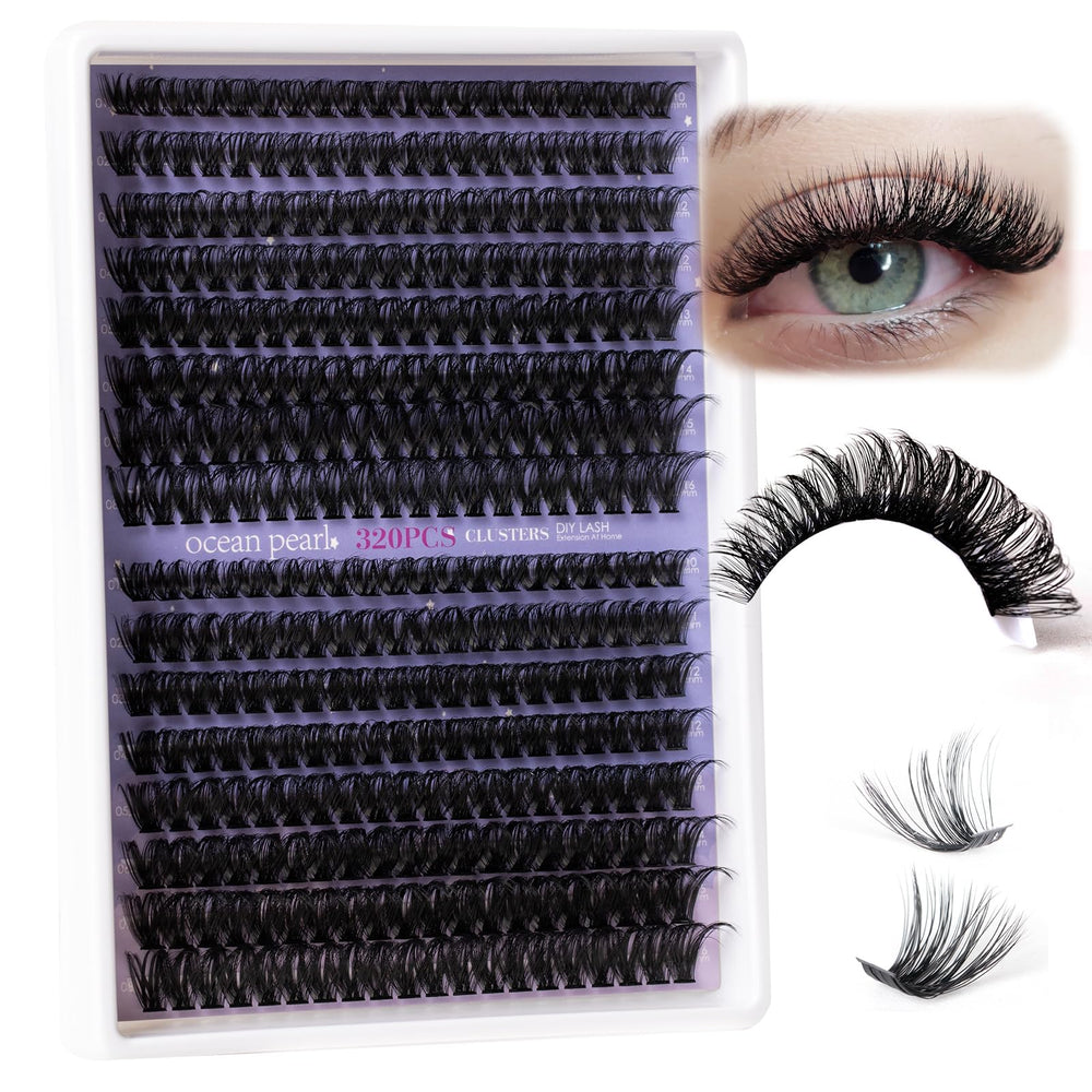 Ocean Pearl thin-base lashes deliver lightweight fullness for comfortable daily wear.