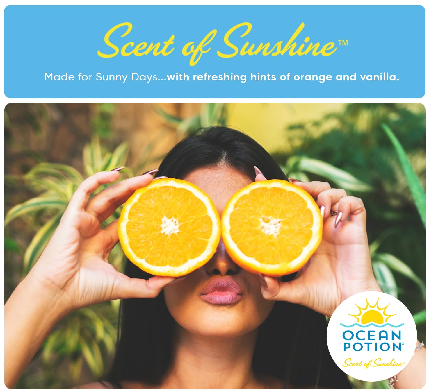Signature Scent of Sunshine fragrance enhances outdoor ritual