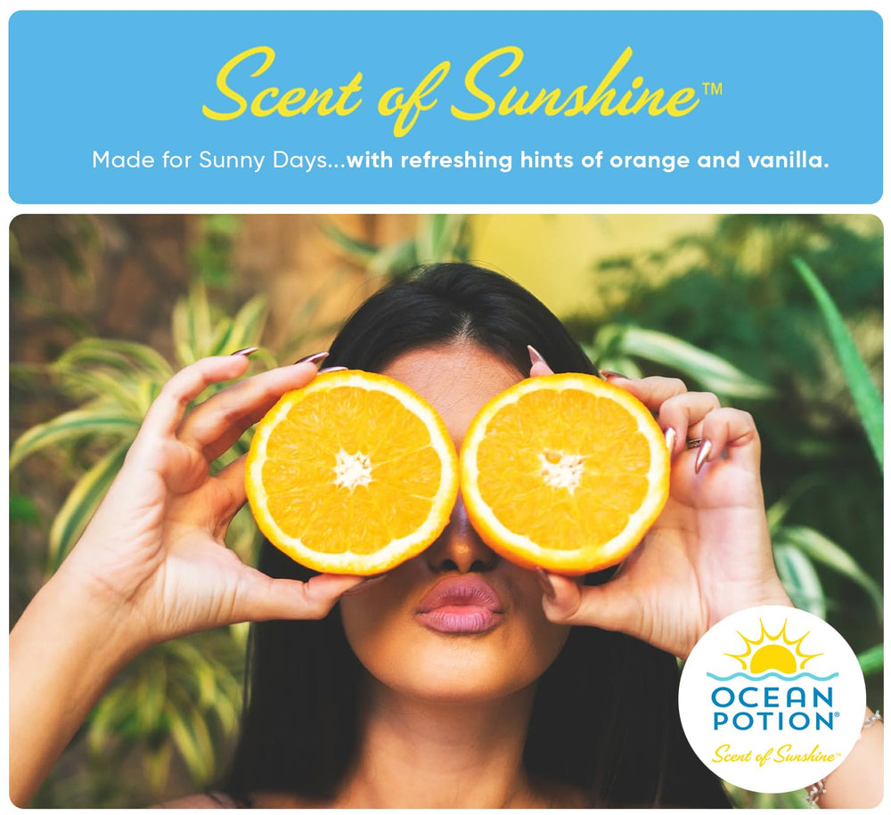Signature Scent of Sunshine fragrance enhances outdoor ritual