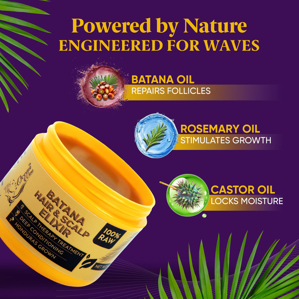Ocean View Deep Waves Pomade hands applying demonstrates easy daily styling and wave maintenance.