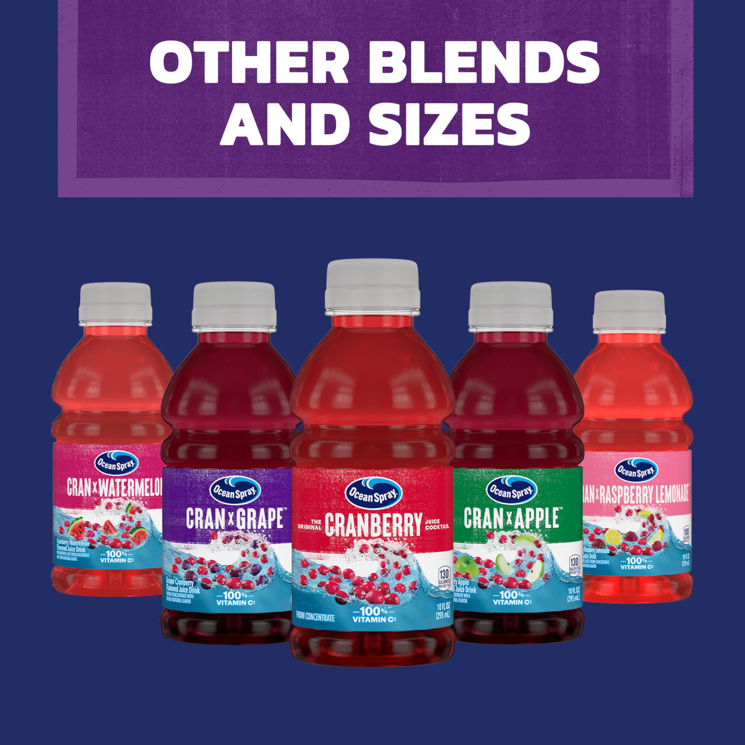Ocean Spray Cran-Grape mocktail setup illustrates easy party beverages.