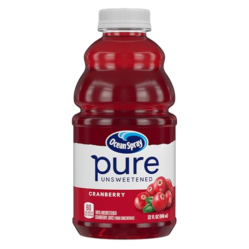 Ocean Spray Cranberry Juice From Concentrate bottle with bold tart flavor
