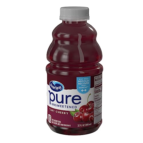 Ocean Spray Tart Cherry juice glass serve features tangy flavor for mocktails