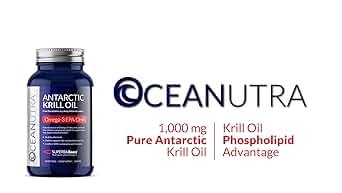 Oceanutra 1000mg softgel packaging shown.