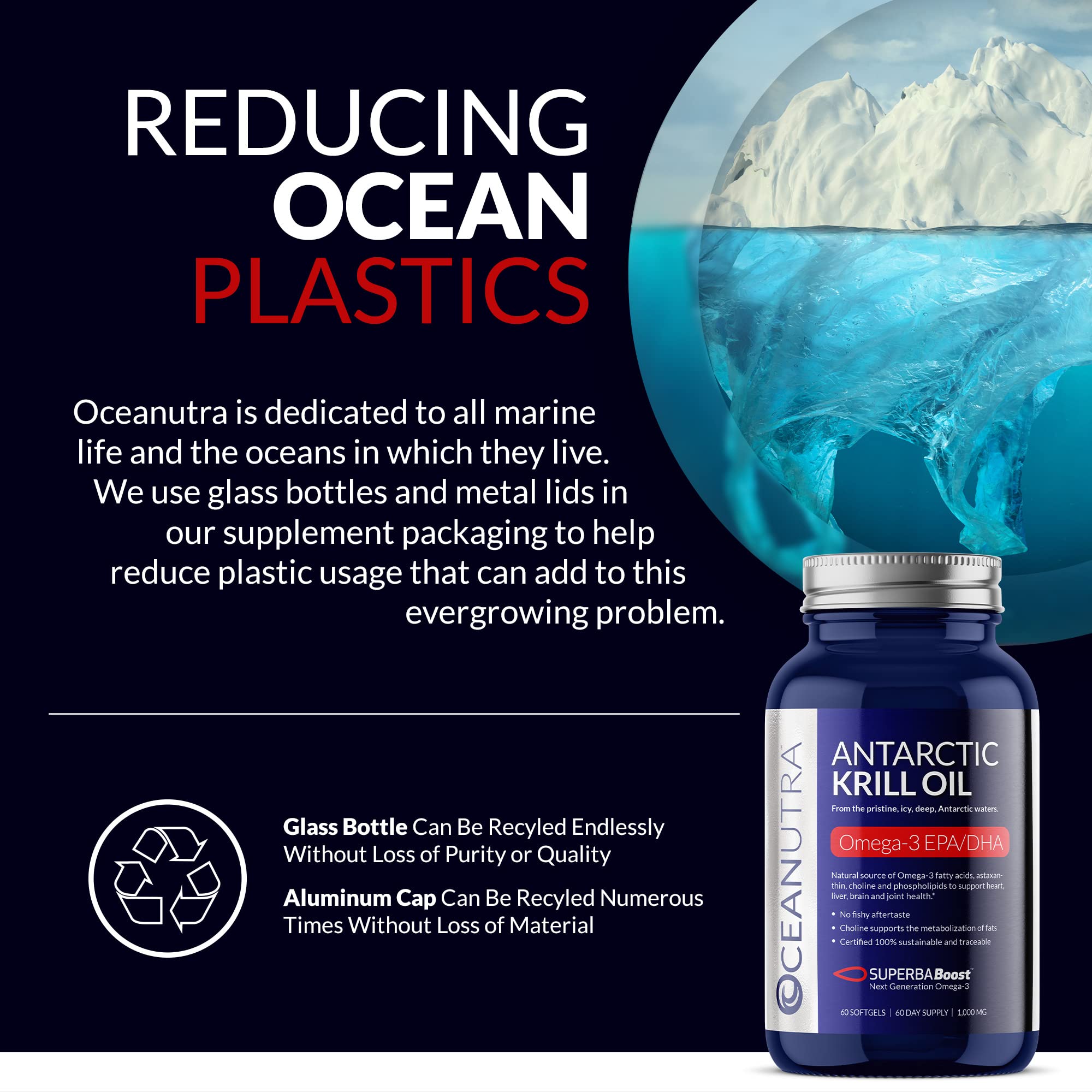 Oceanutra krill oil capsule: no fishy aftertaste or burps.