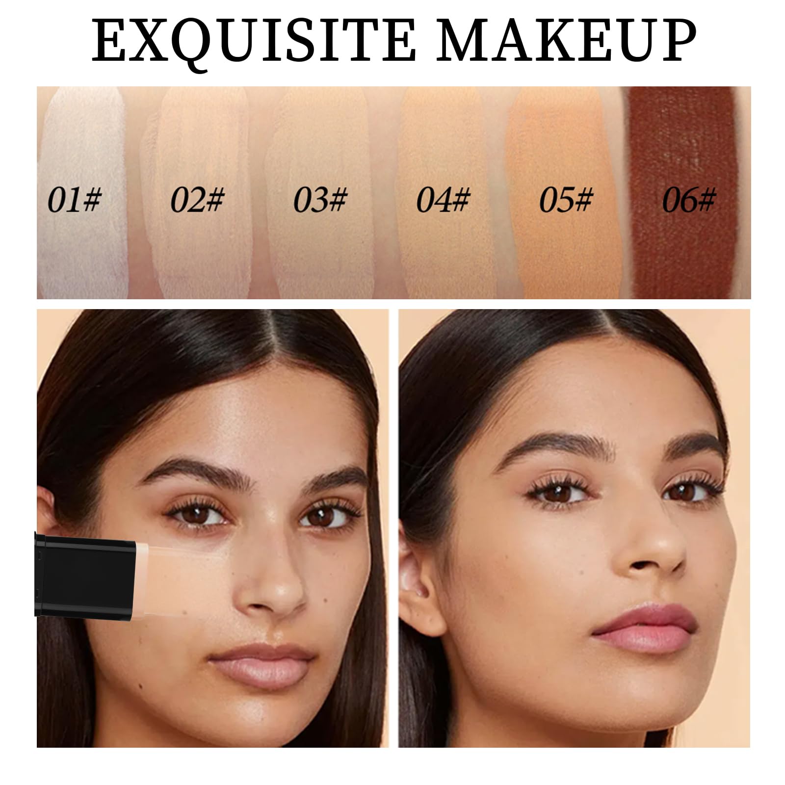 O'CHEAL blendable matte finish flatters daily wear throughout the day.