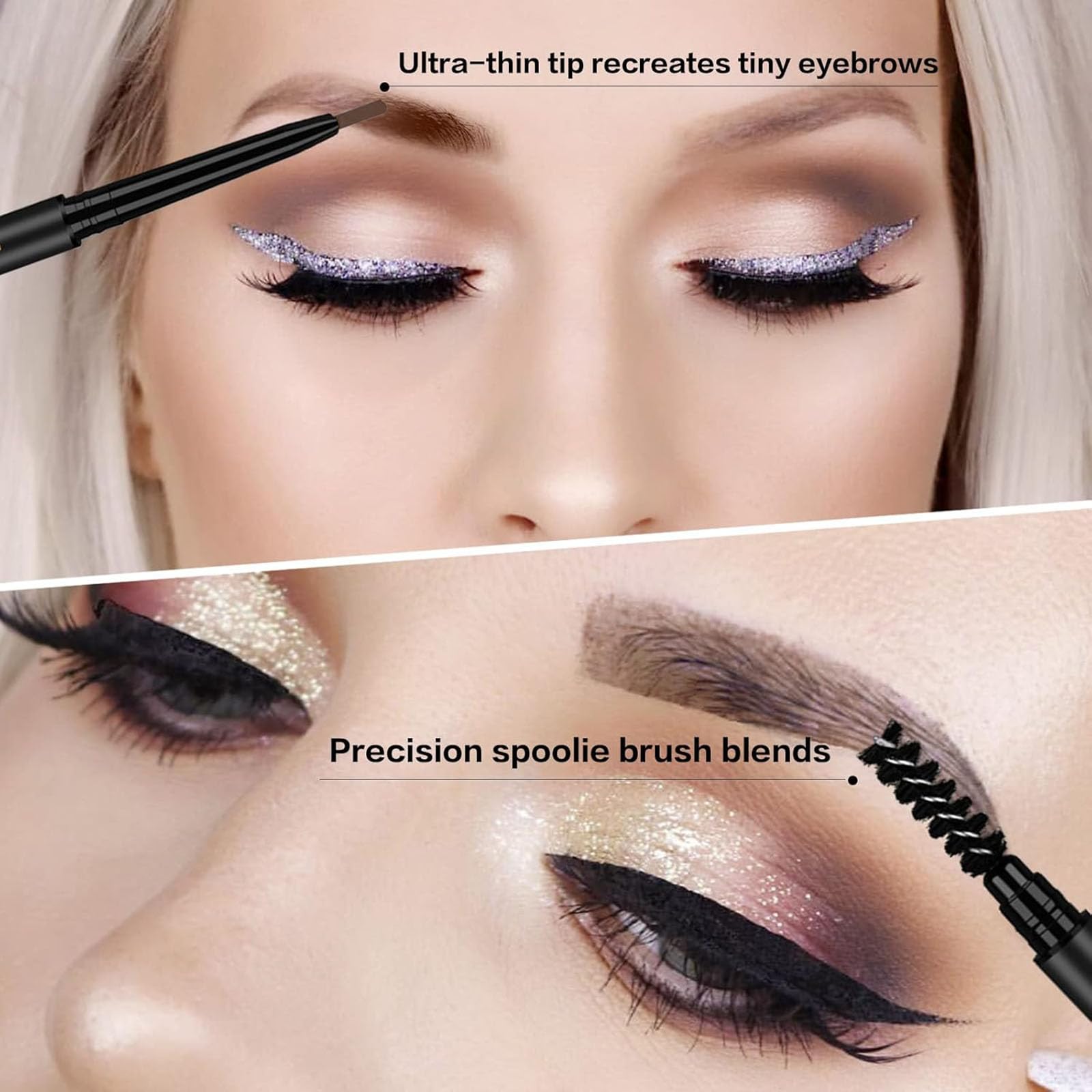 O'CHEAL brow pencil high-impact resistant case prevents breakage.