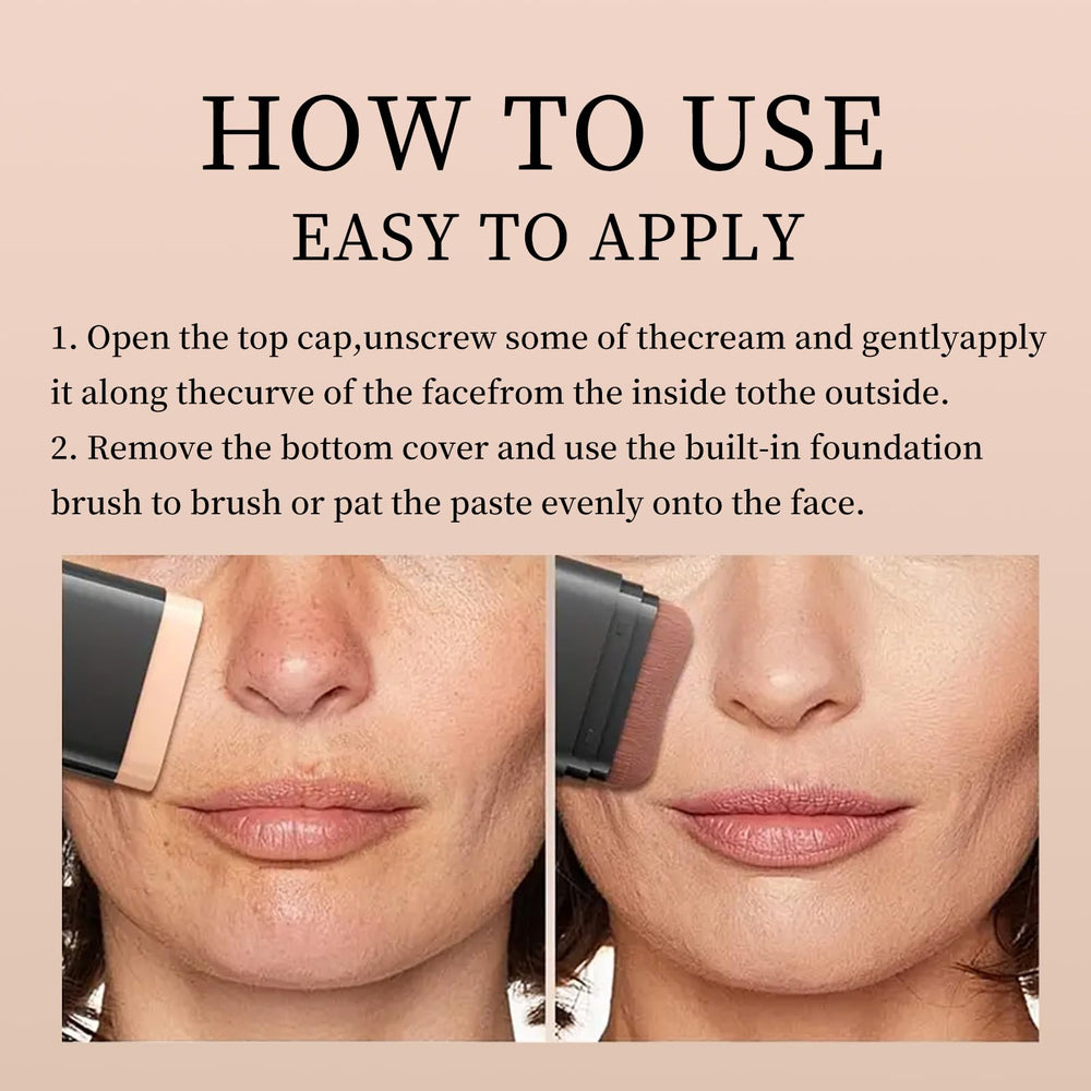 O'CHEAL daily coverage blemish conceal supports a balanced look all day.