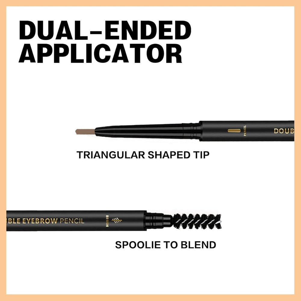 O'CHEAL dual-ended brow pencil design highlighted for quick shaping.