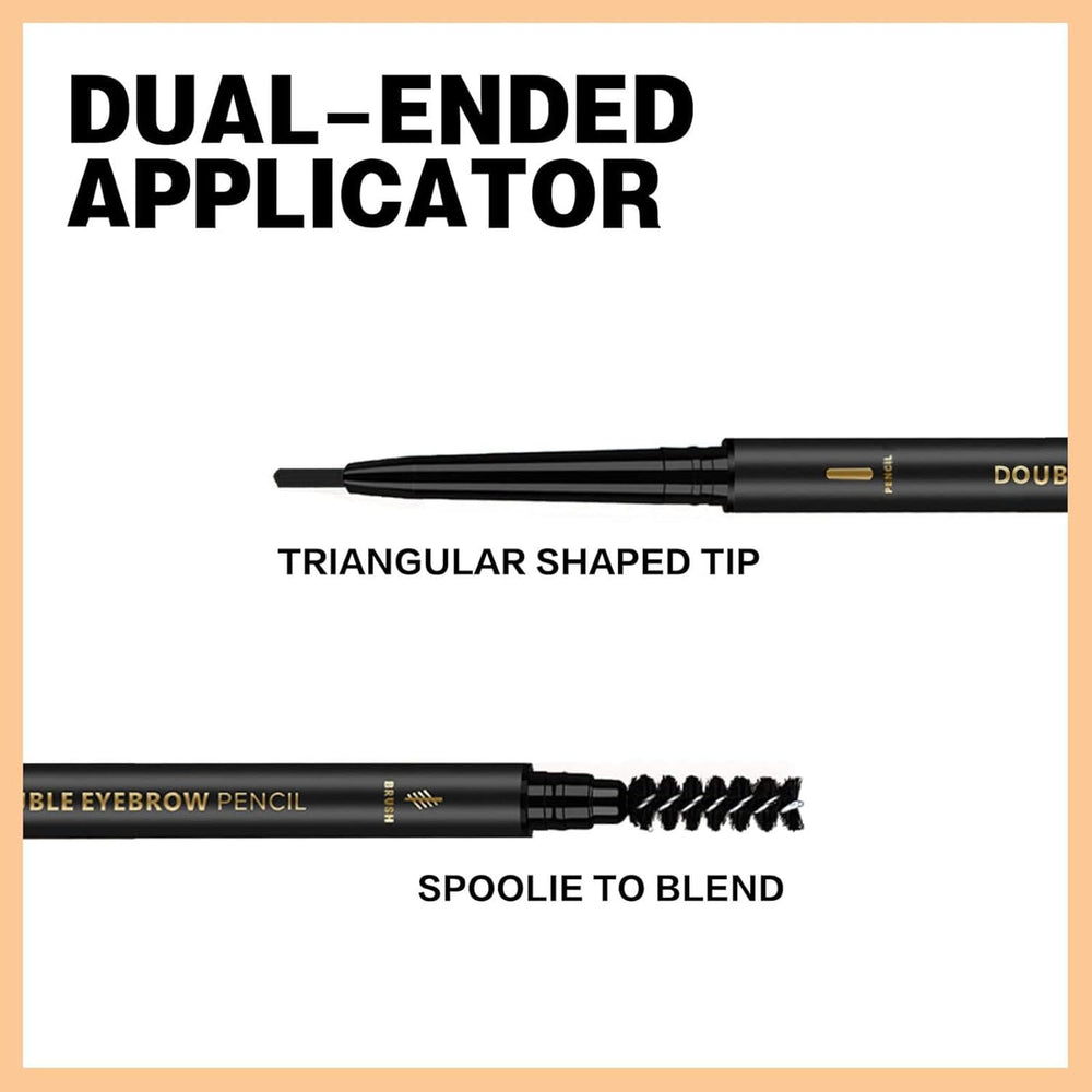 O'CHEAL eyebrow spoolie brush blends and grooms for a seamless finish.