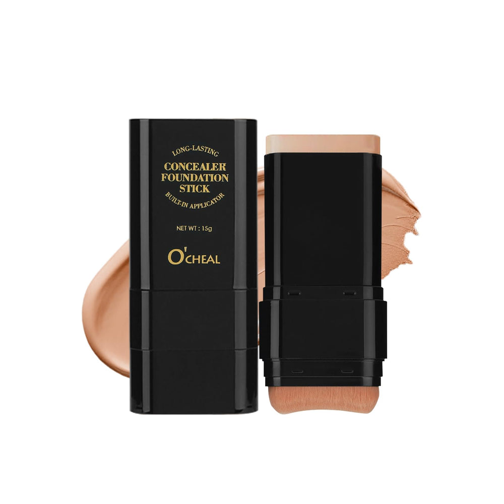 O'CHEAL face foundation contour stick 04wheat for precise application and even skin tone.