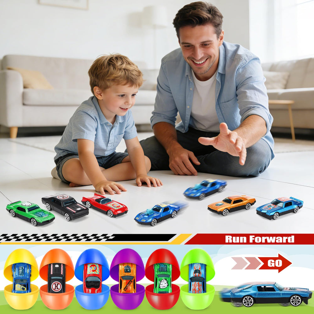 OCHIDO colorful Easter egg shells conceal exciting die-cast surprises