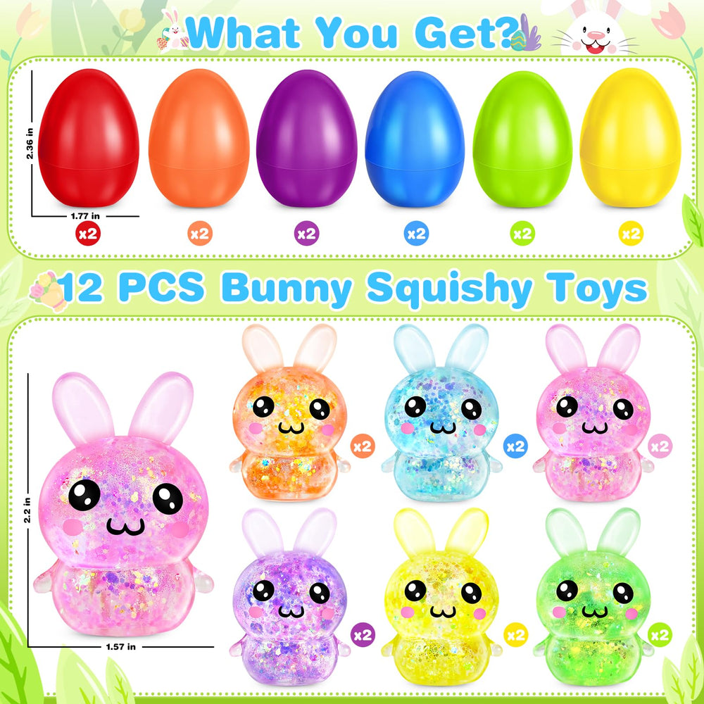 OCHIDO eggs hiding bunny squeeze toys ideal for tactile play