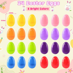 OCHIDO Easter eggs with bead bracelets inside the kit for colorful play