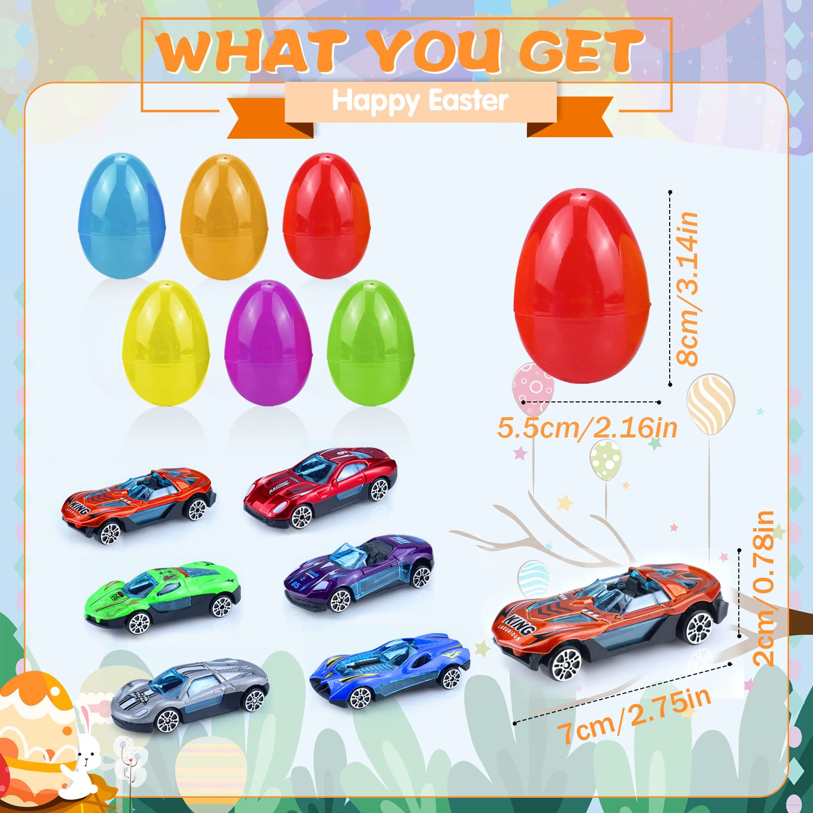 OCHIDO Easter hunt kit ideal for classroom prizes and fun