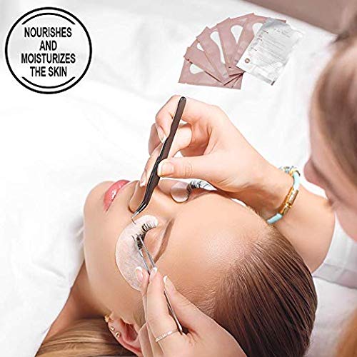 Ocim bottom lashes gel pad assists organized, precise lash application