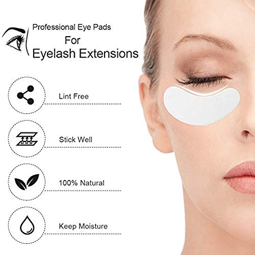 Ocim lint-free hydrogel patch keeps lashes from sticking to the pad