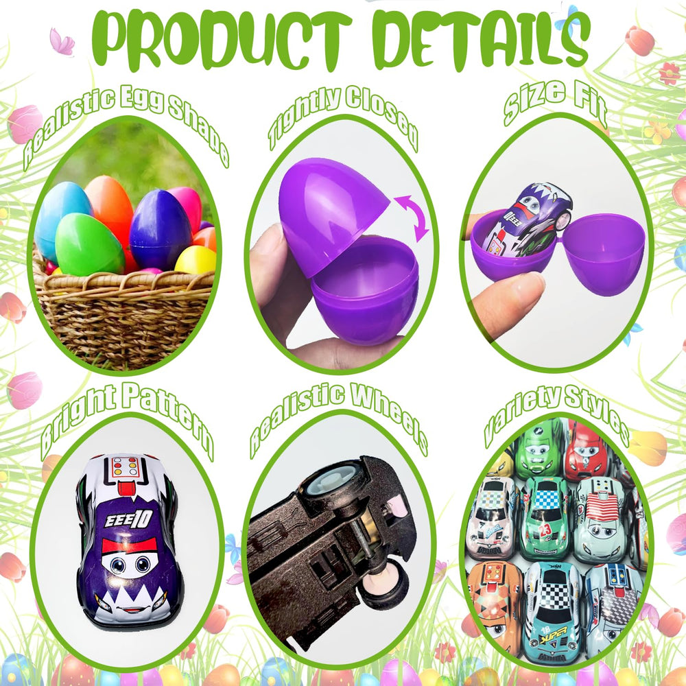 Ocirose durable, non-toxic eggs and cars for safe kids’ play