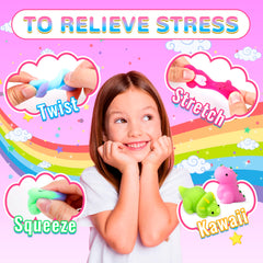 OCTERIC fruit mochi squishies add colorful texture for sensory play and display.