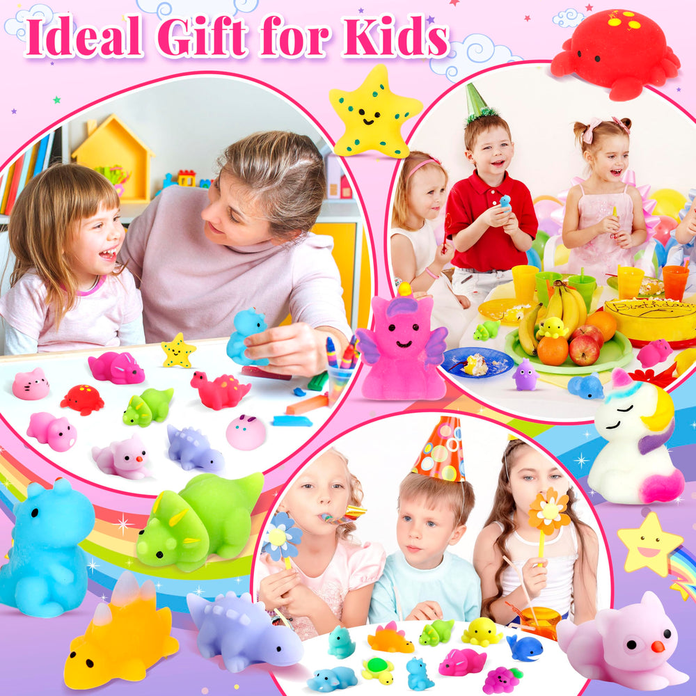 OCTERIC unicorn mochi squishies spark imagination and desk decoration.