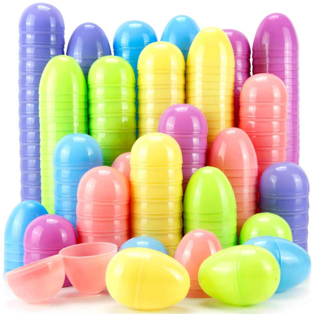 OCTERIC 60pc pastel Easter eggs for bright hunts and prizes