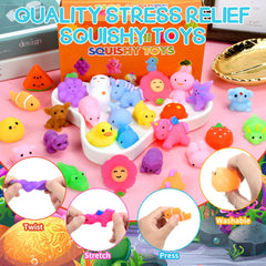 OCTERIC Mochi Squishy Sea Creatures: bite-sized sensory toys for desks and imagination.