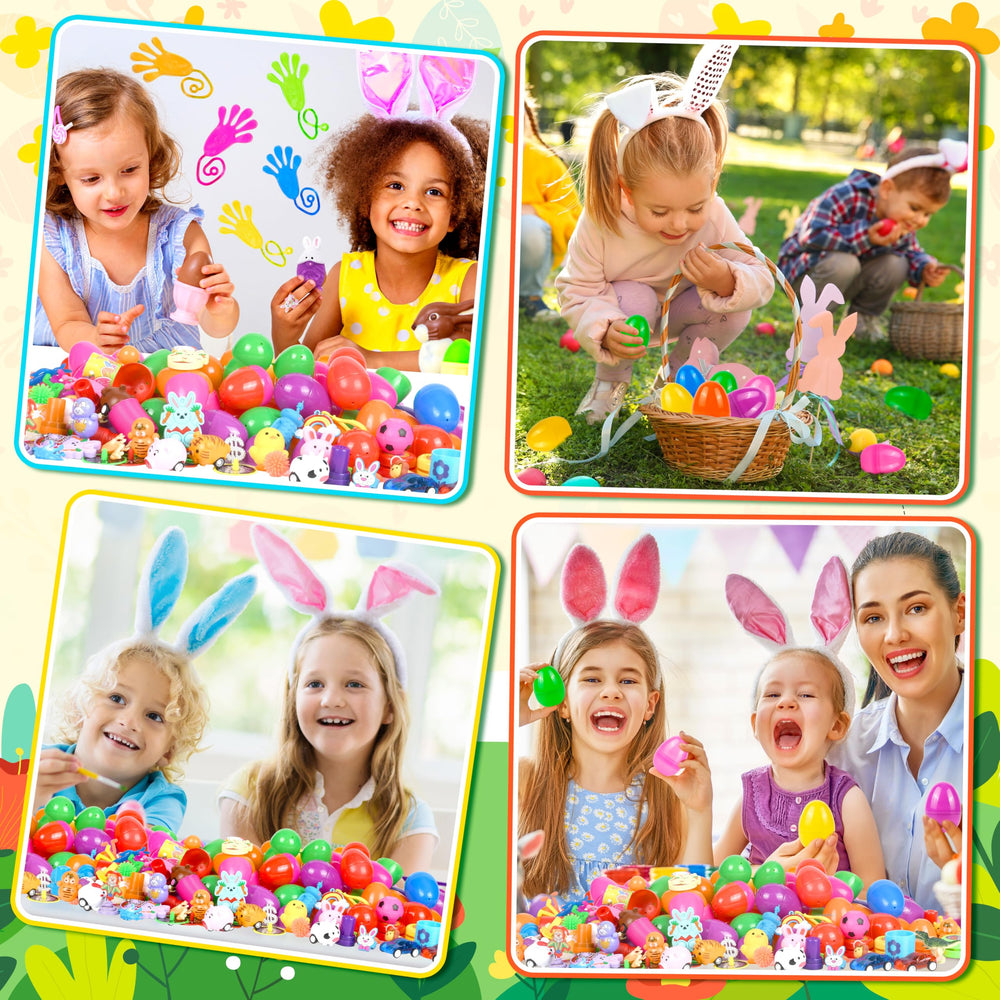 Octeric eggs with durable materials offer long-lasting Easter play.