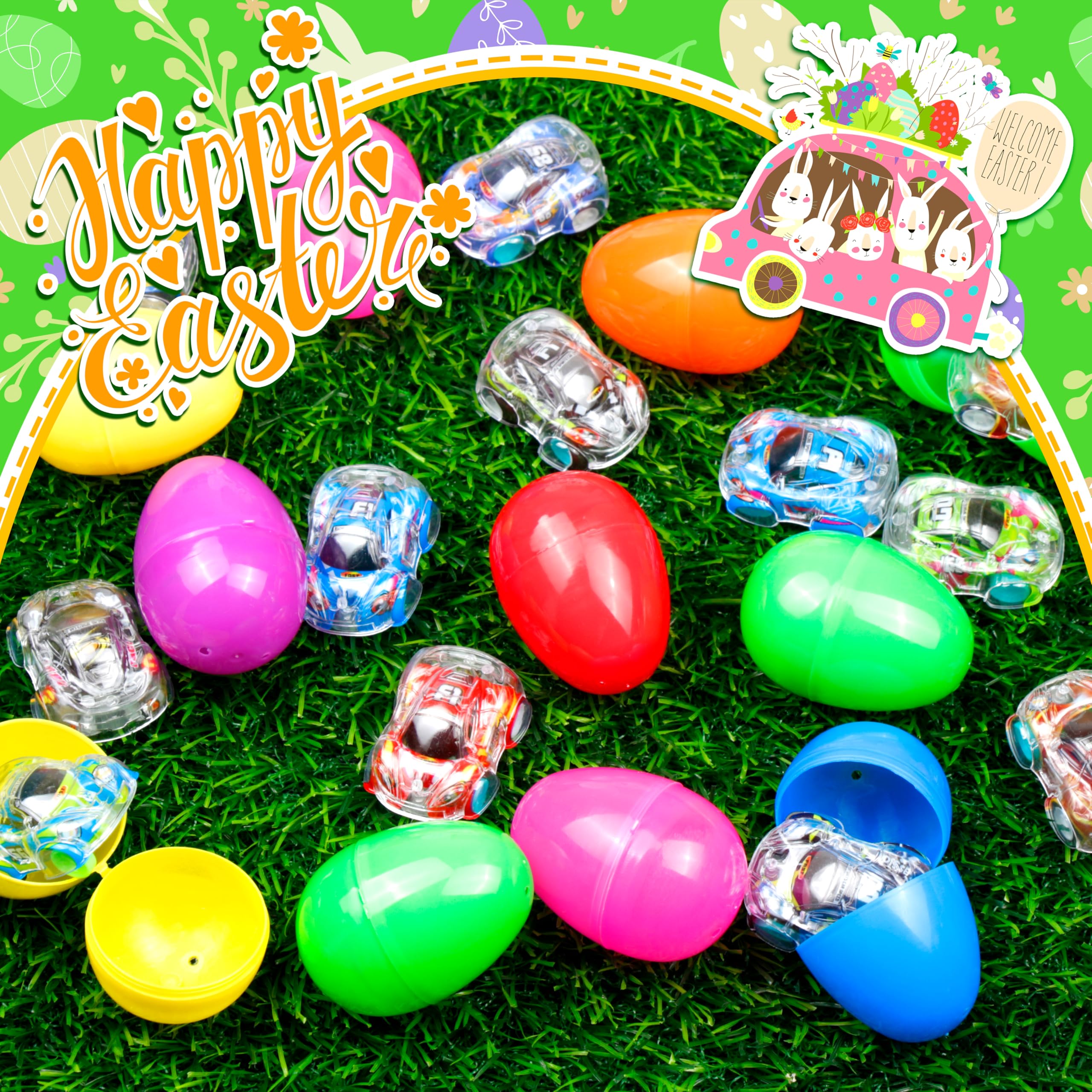 OCTERIC Easter party favors and prize display for celebrations