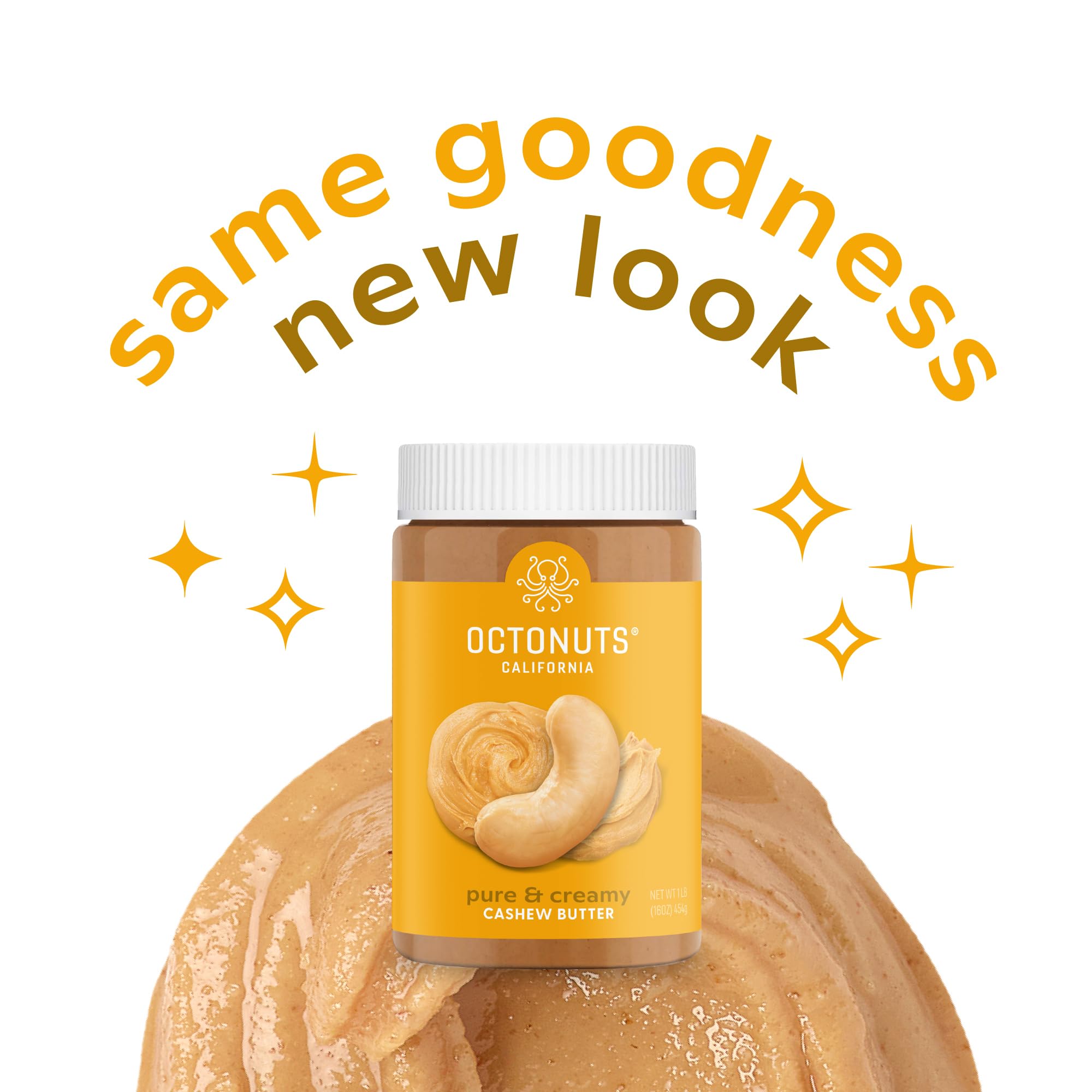 OCTONUTS Creamy Cashew Butter acts as a savory-sauce base.