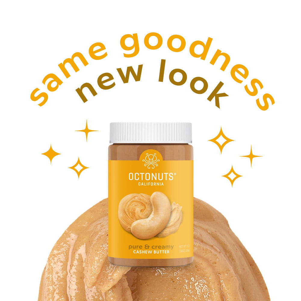 OCTONUTS Creamy Cashew Butter acts as a savory-sauce base.