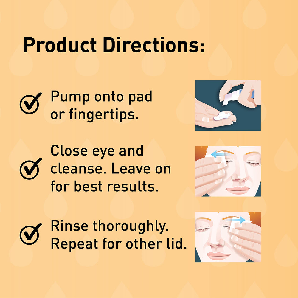 OCuSOFT Oust Demodex Foam Cleanser packaging front view.