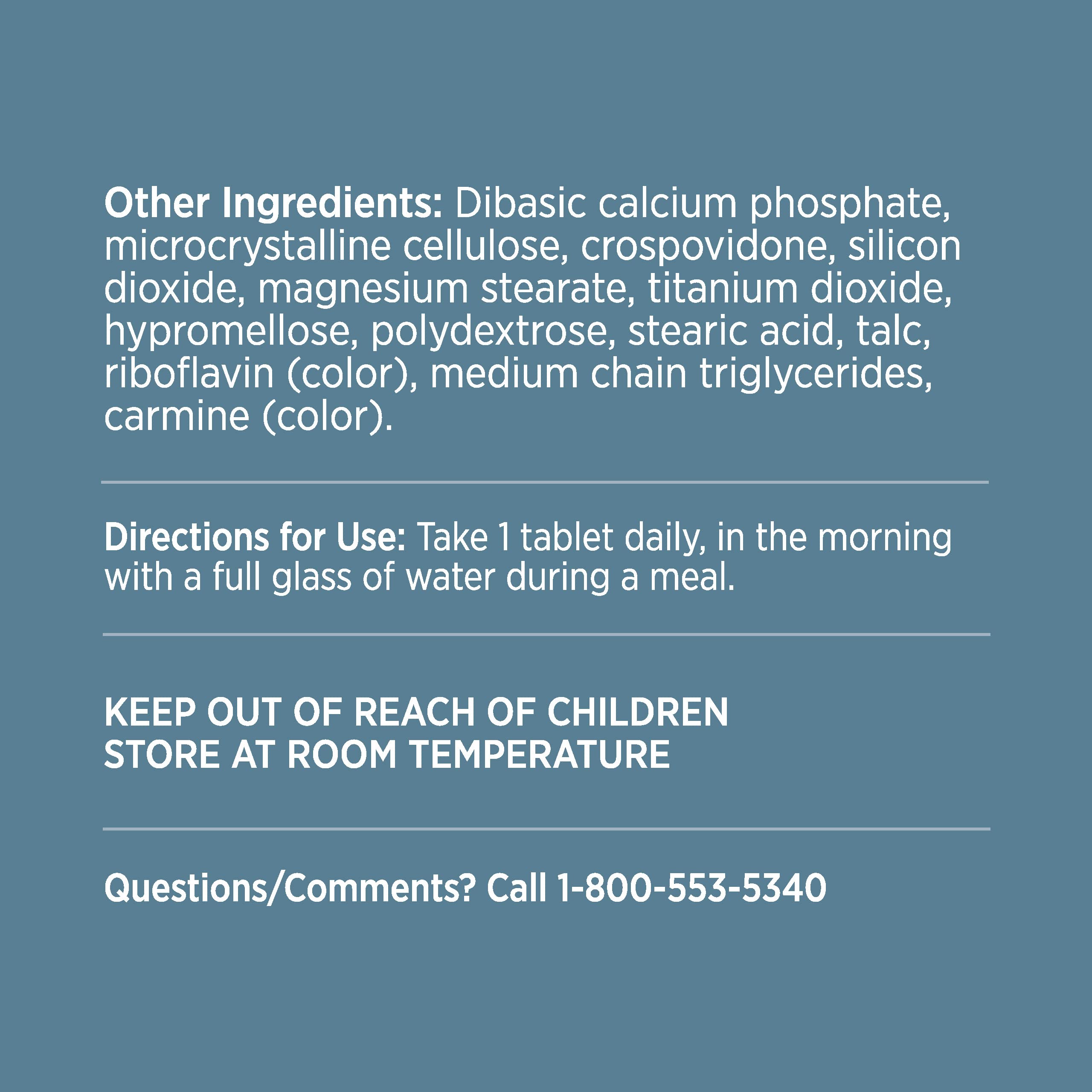 Ocuvite eye nutrients illustration showing antioxidants and minerals