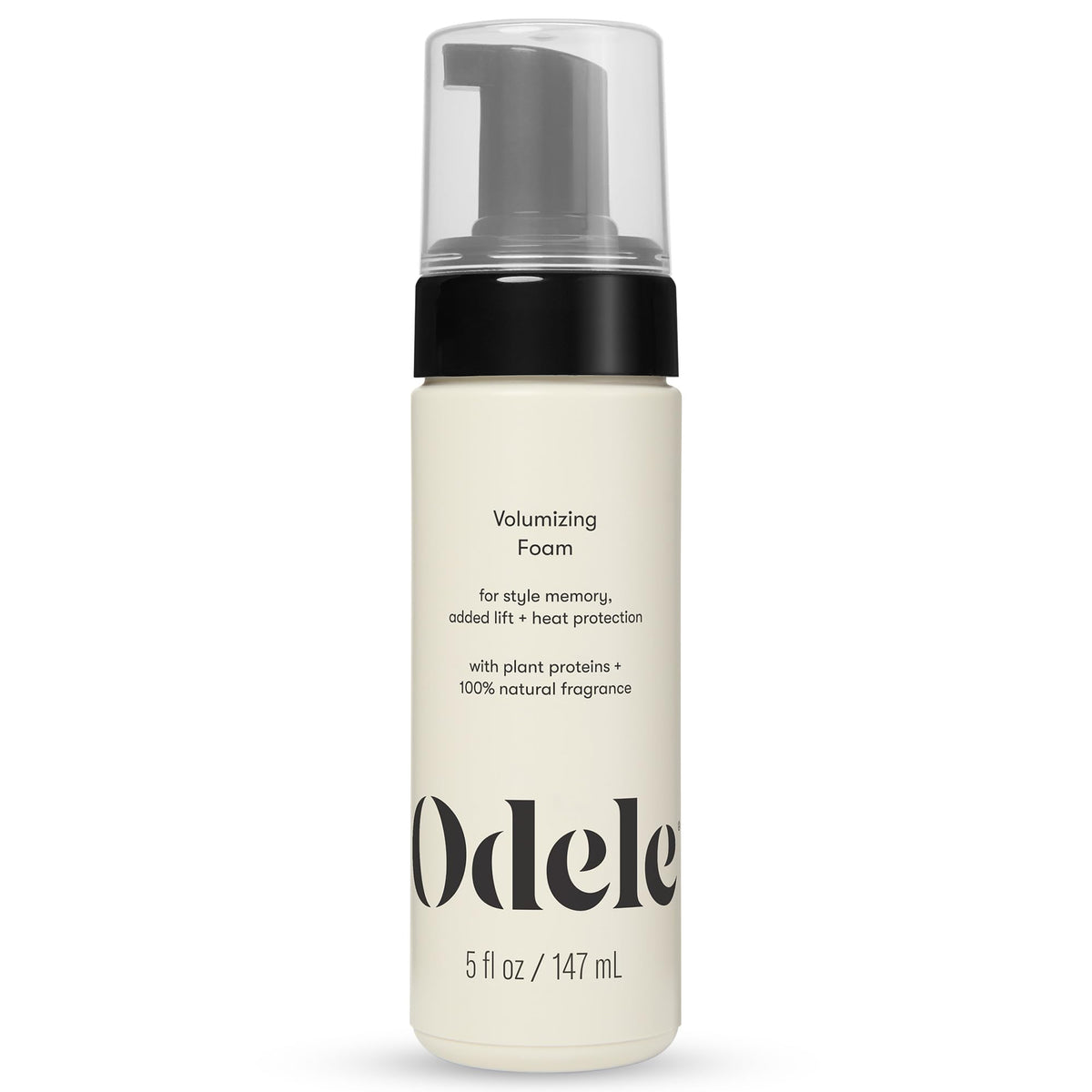 Odele Volumizing Foam bottle pour shows easy dispensing for lift