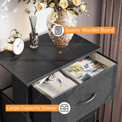 ODK dresser features adjustable feet to level on uneven floors.