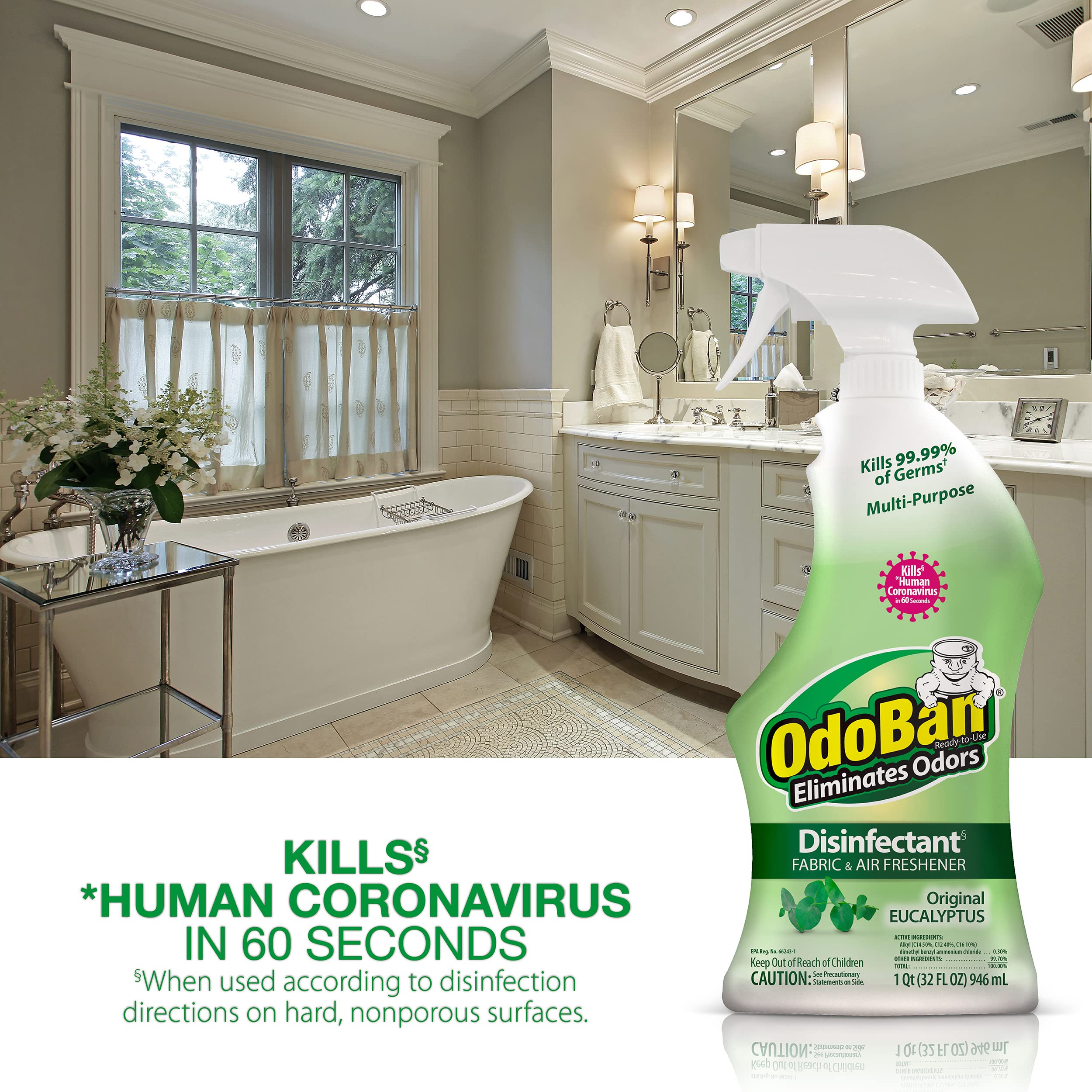 OdoBan closets and fabrics refreshing spaces with a clean scent