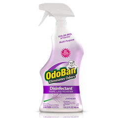 OdoBan ready-to-use disinfectant lavender bottle for surface cleaning and freshening.