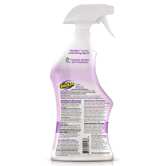 OdoBan spray mist on nonporous surfaces provides sanitizing action.