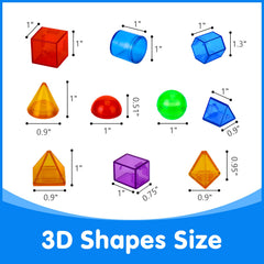 The 60-piece set from Odoorgames invites hands-on sorting and stacking for fine motor practice.
