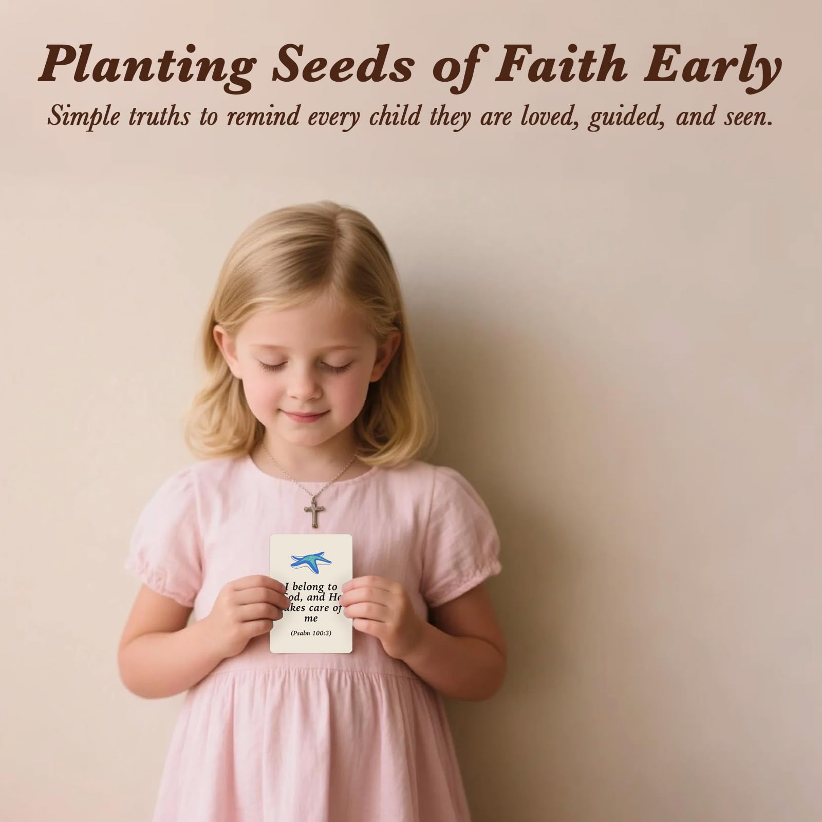 Odrano versatile faith-learning cards serve as memory prompts and wall art
