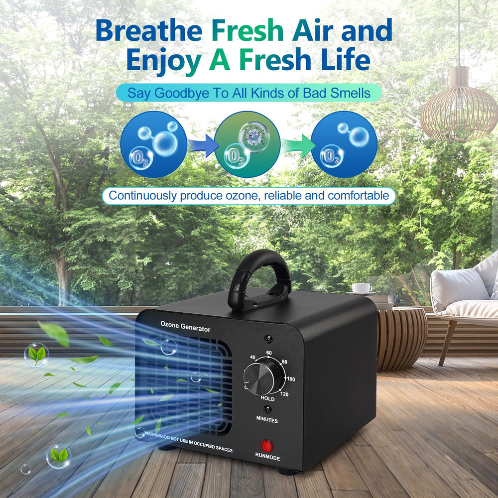 ODUOD ozone generator in-car usage promotes odor control during travel