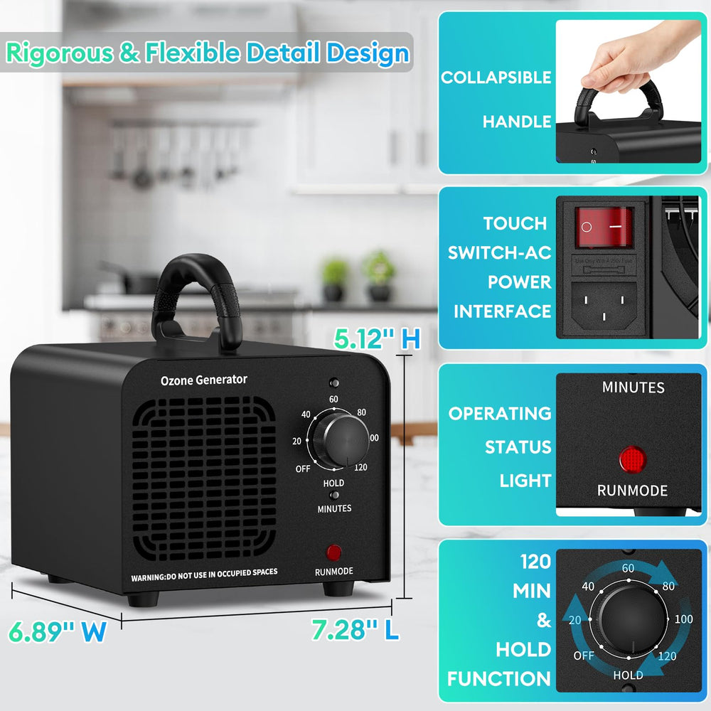 ODUOD ozone generator pet area usage helps maintain fresh spaces