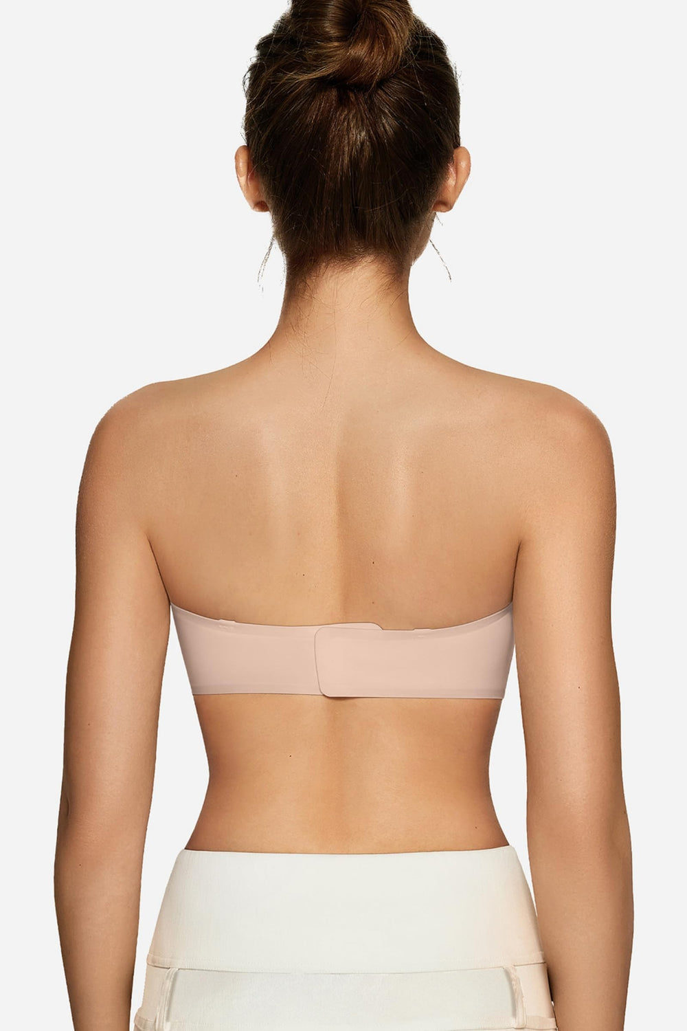 OEAK bandeau with memory cartilage side support for natural shaping and stability.