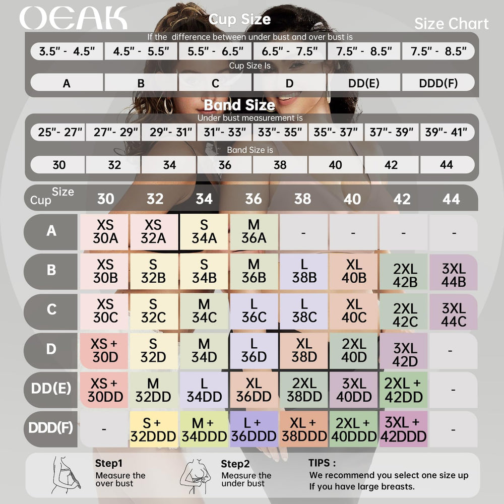 OEAK wide sides with jelly band help smooth the back area.